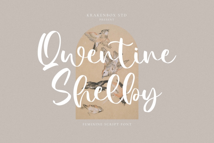 Qwentine Shelby Font Download