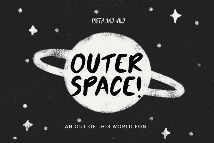 Outer Space Font Download