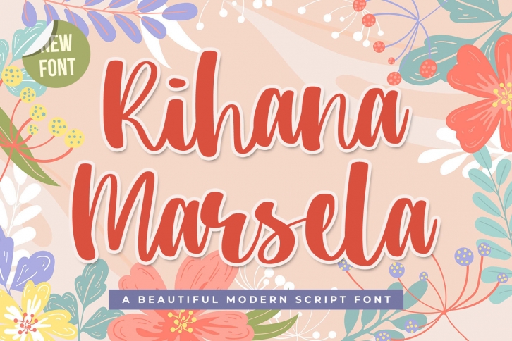 Rihana Marsela Font Download