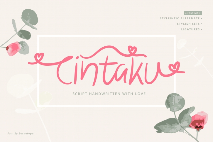 Cintaku Font Download