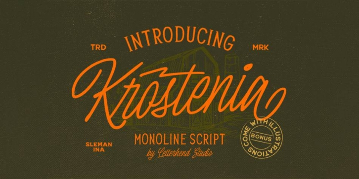 Krostenia Font Download