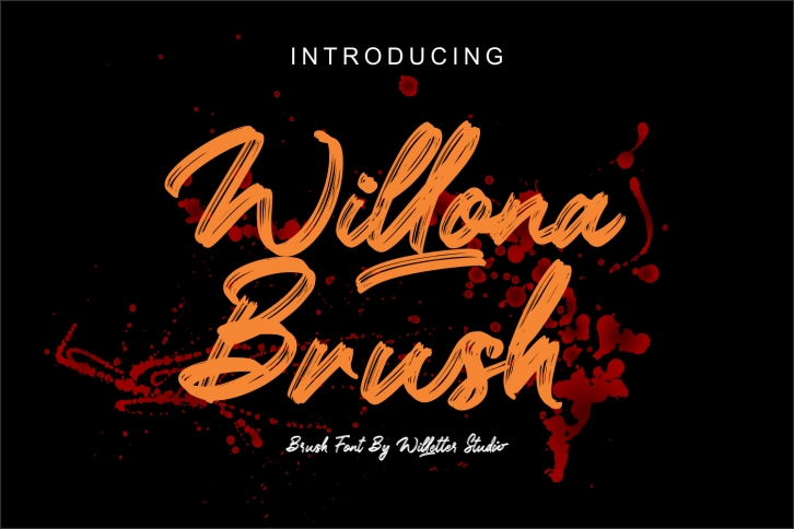 Willona Brush Font Download