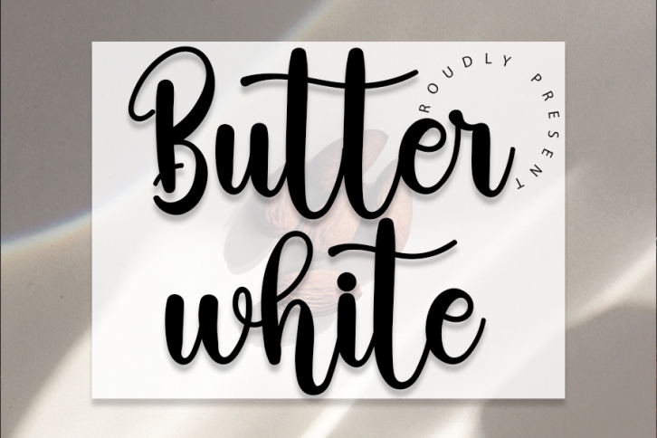 Butterwhite Font Download