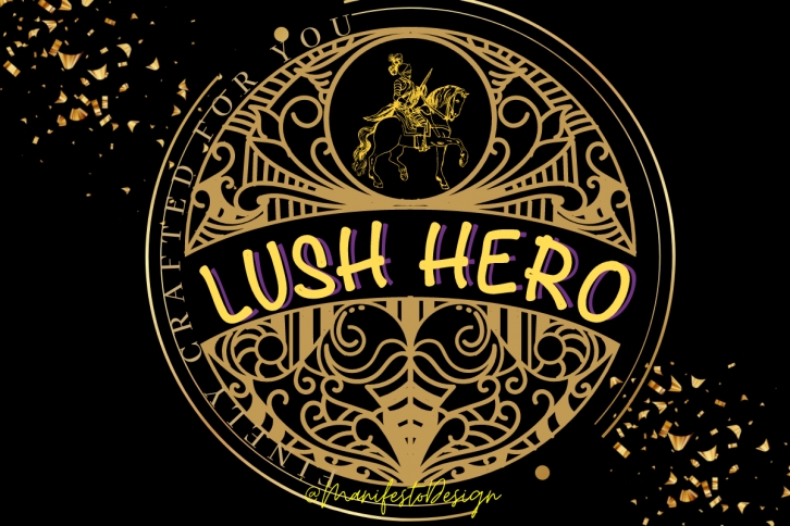 Lush Hero Font Download