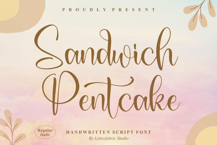 Sandwich Pentcake Font Download
