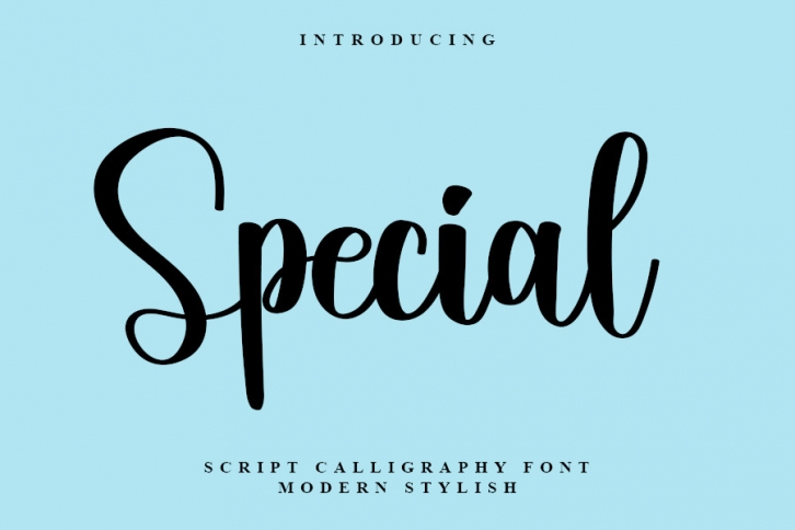Special Font Download