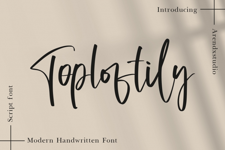 Toploftily Font Download