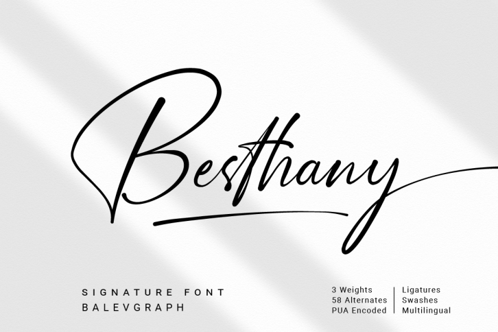 Besthany Font Download