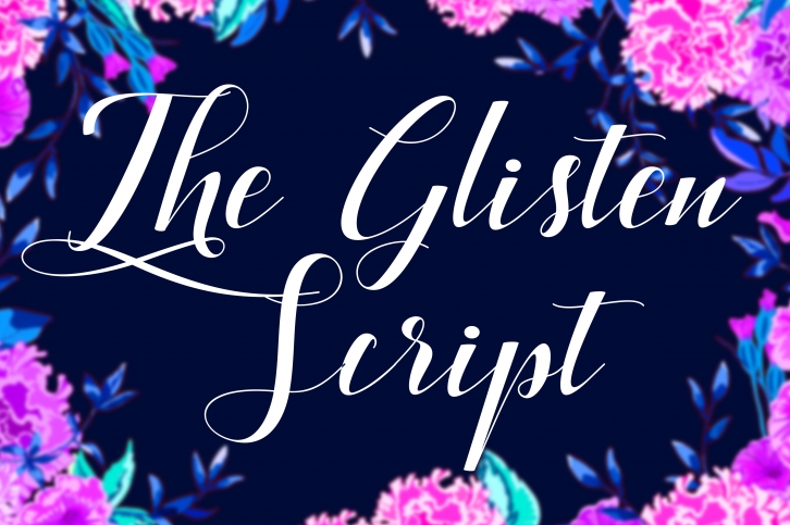 The Glisten Script Font Download