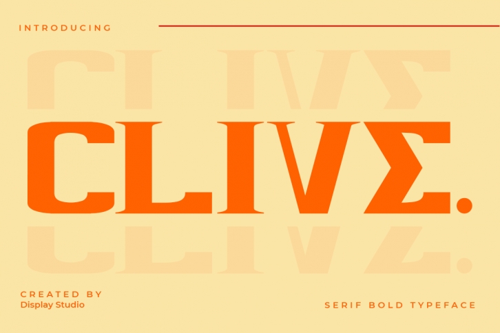 CLIVE Font Download