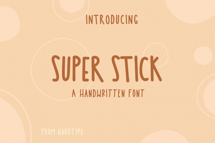Super Stick Font Download