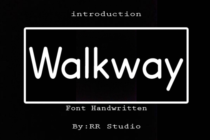 Walkway Font Download