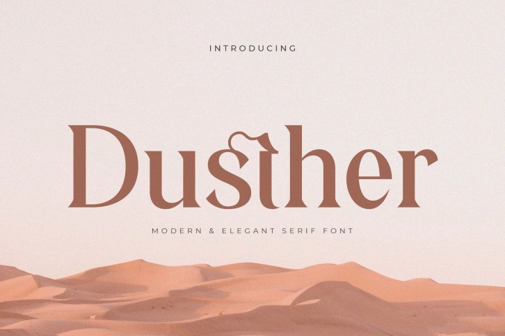 Dusther Font Download