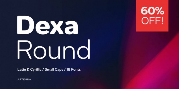 Dexa Round Font Download
