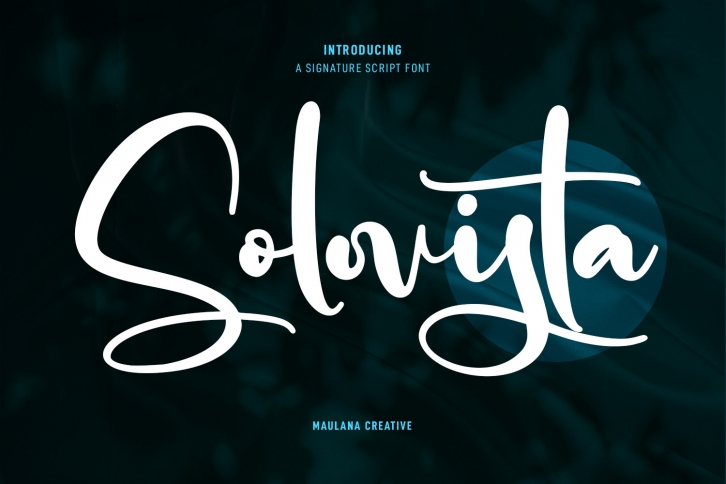 Solovista Signature Script Font Download