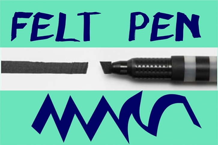 Felt Pen Font Download