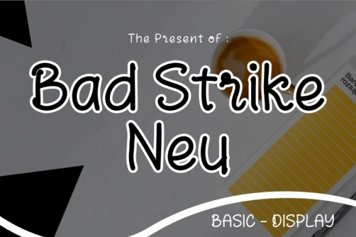 Bad Strike Neu Font Download