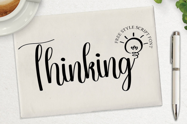 Thinking Font Download