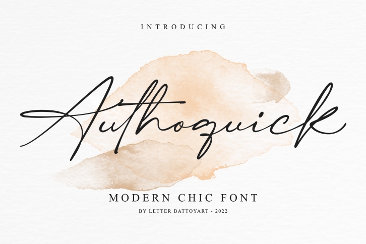 Authoquick Font Download