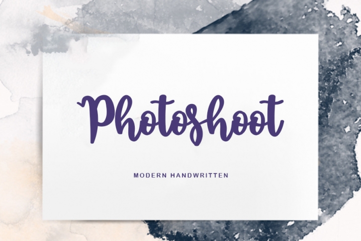 Photoshoot Font Download