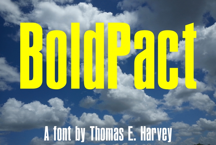 Bold Pact Font Download