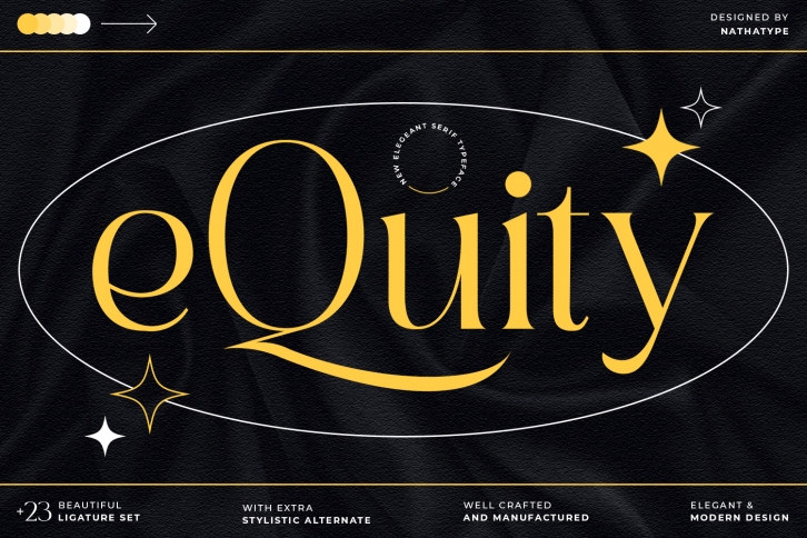 E Quity Font Download