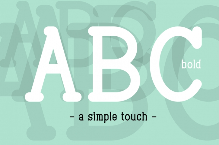 ABC Bold Font Download