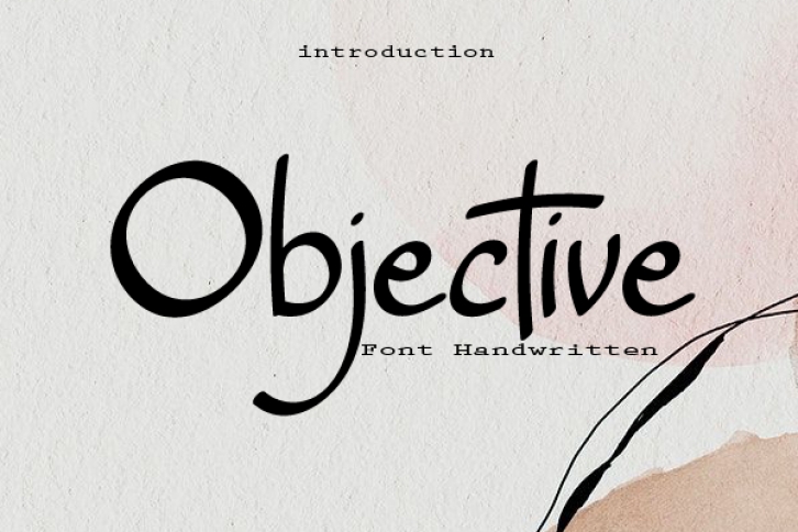 Objective Font Download
