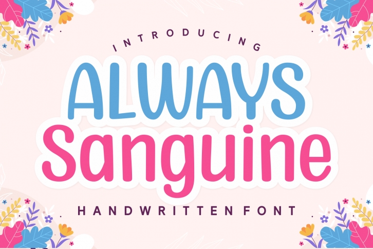 Always Sanguine Font Download