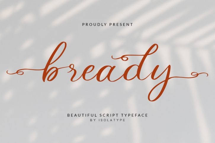 Bready Font Download