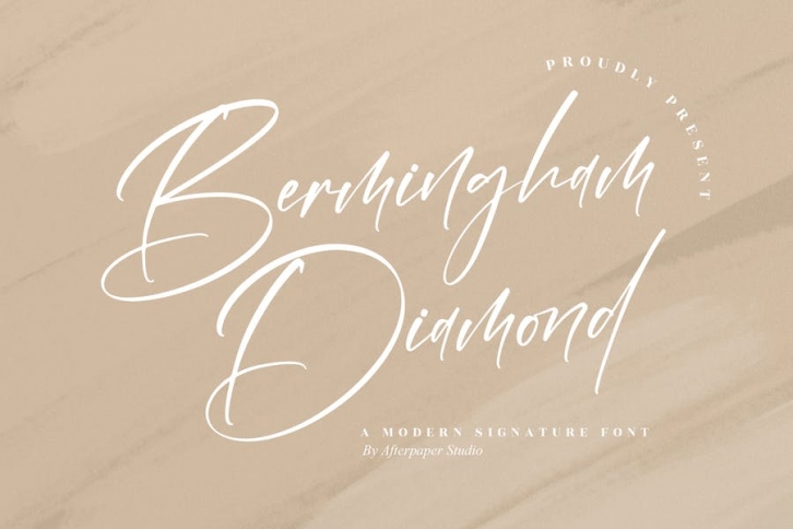 Bermingham Diamond Modern Signature Font LS Font Download