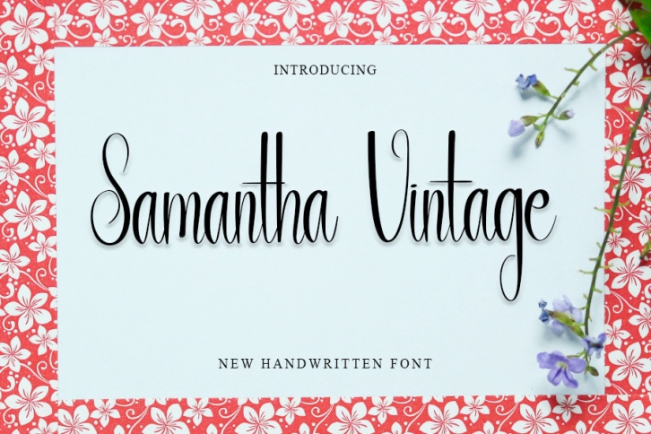 Samantha Vintage Font Download
