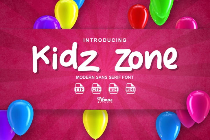 Kidz Zone Font Download