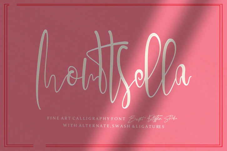 Monttsella Font Download