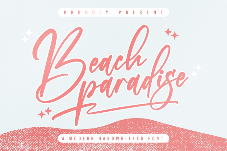 Beach Paradise Font Download