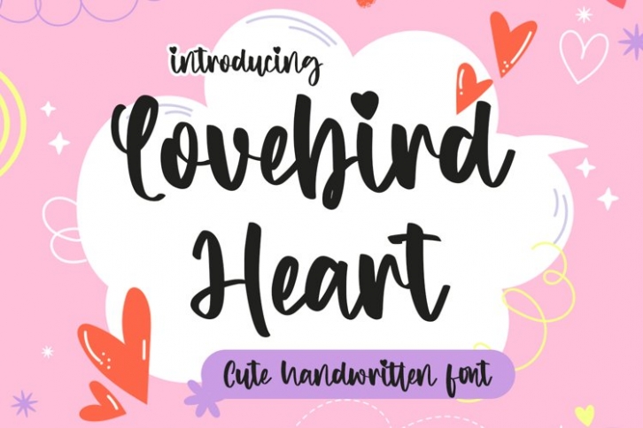 Lovebird Heart Font Download