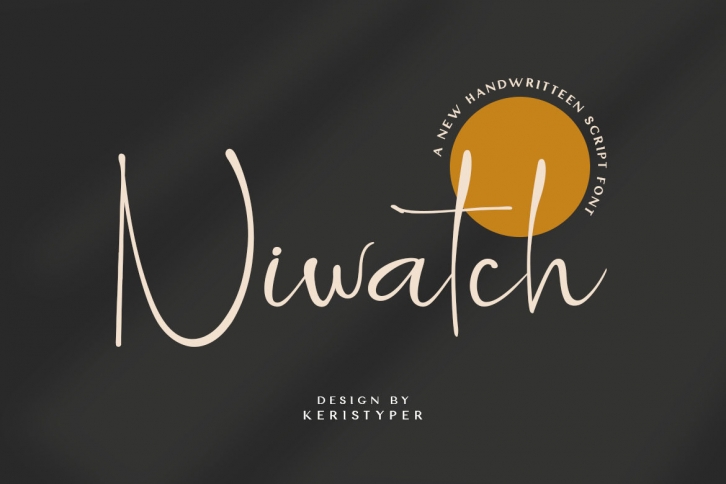 Niwatch Font Download