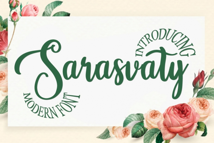 Sarasvaty Font Download