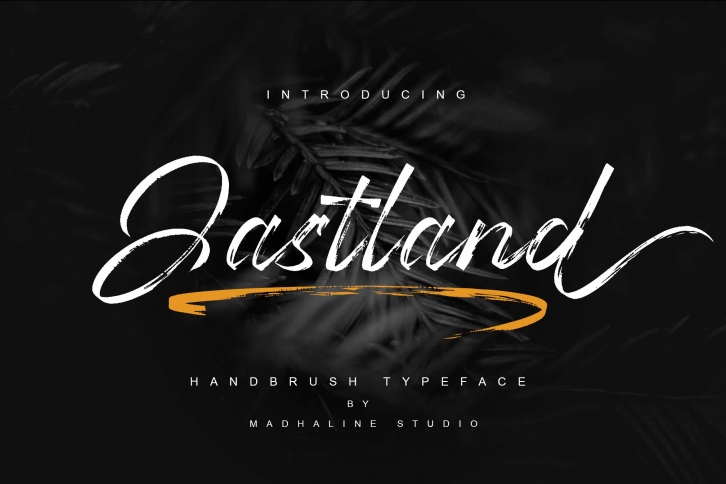 Jastland Handbrush Typeface Font Download