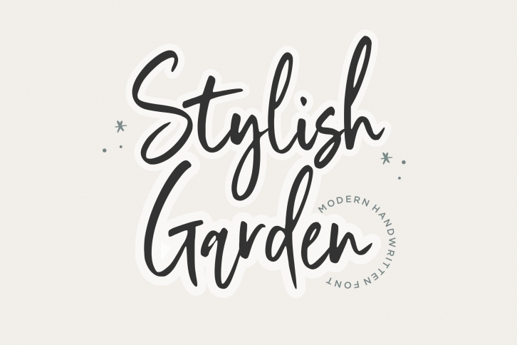 Stylish Garden Font Download