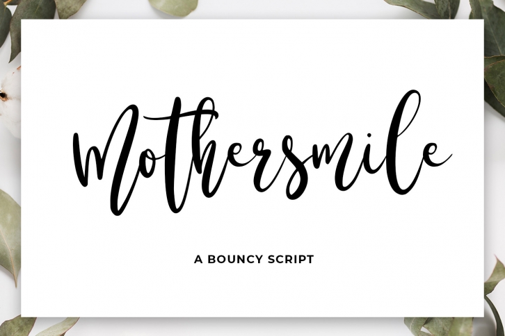 Mothersmile Font Download