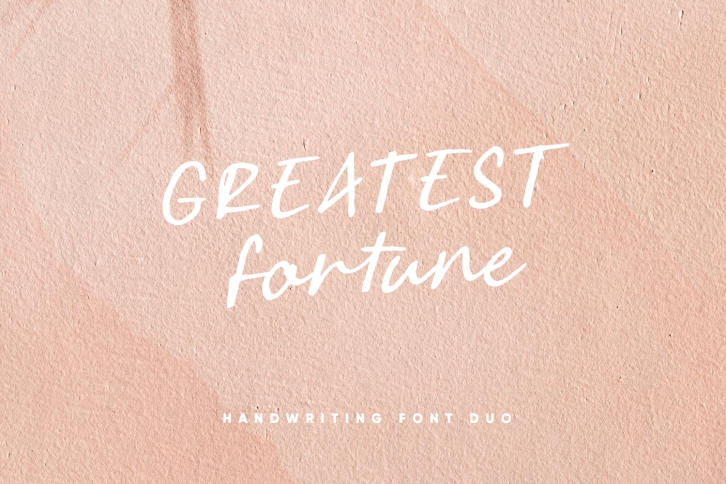 Greatest Fortune Scrip Font Download
