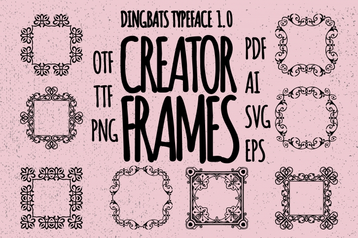 Frames Creator 1.0 Font Download