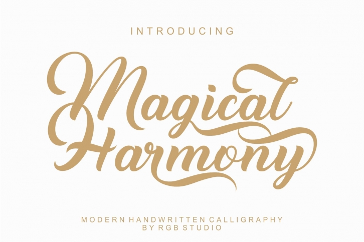 Magical Harmony Font Download