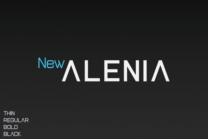 New Alenia Font Download