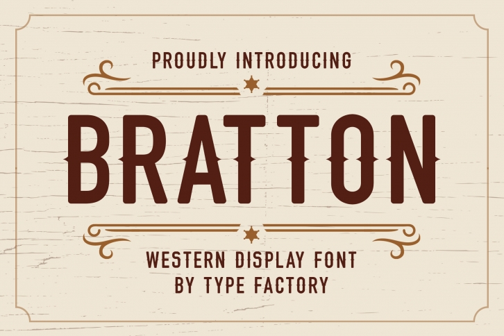 Bratton Font Download