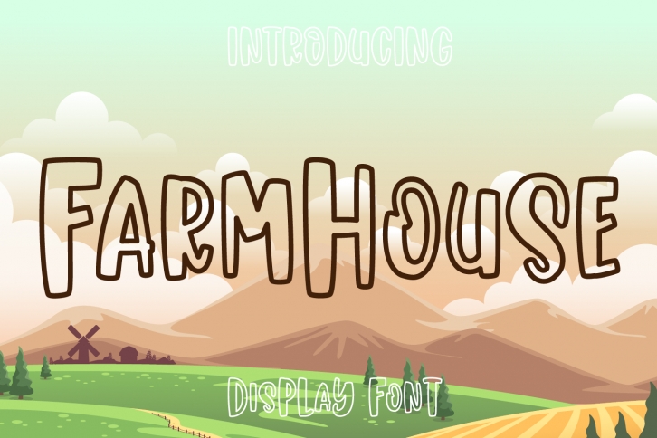 Farmhouse Font Download