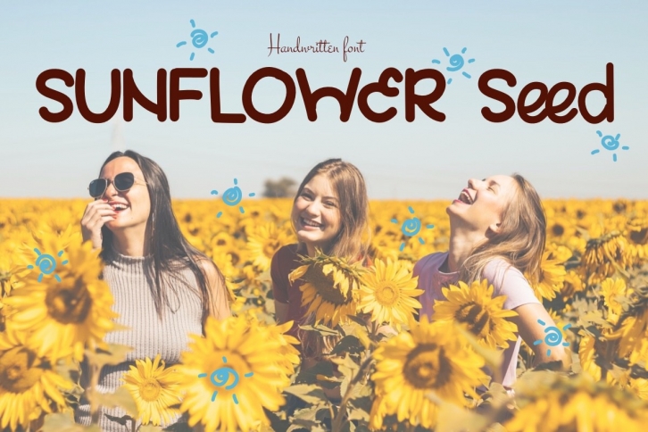 Sunflower Seeds Font Download