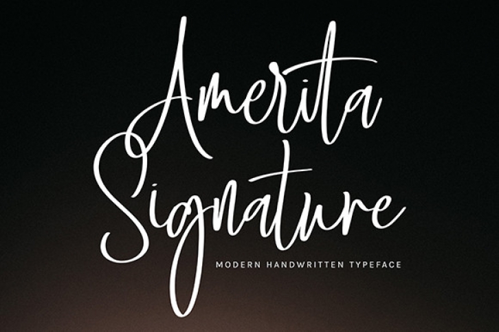 Amerita Signature Font Download