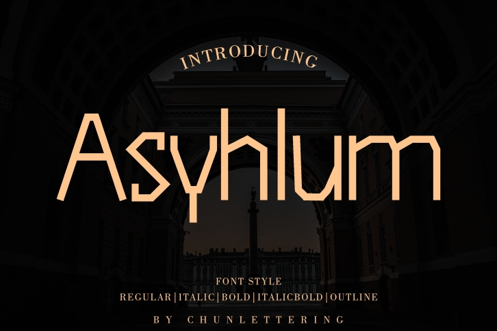 Asyhlum Font Download